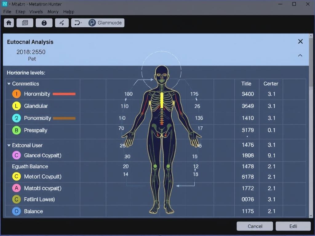 Análisis hormonal en el Metatron Hunter 4025 NLS