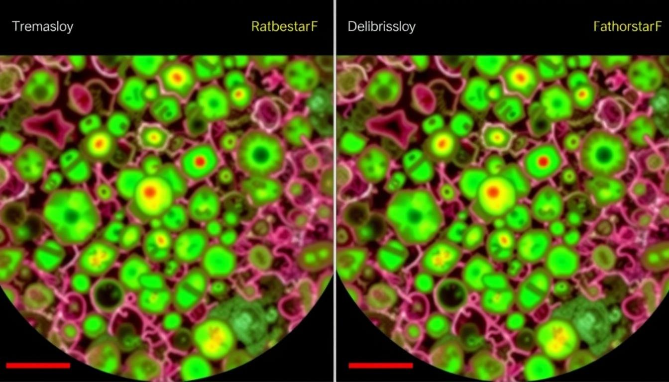 Comparación de tejidos sanos y alterados en el Metatron Hunter 4025 NLS