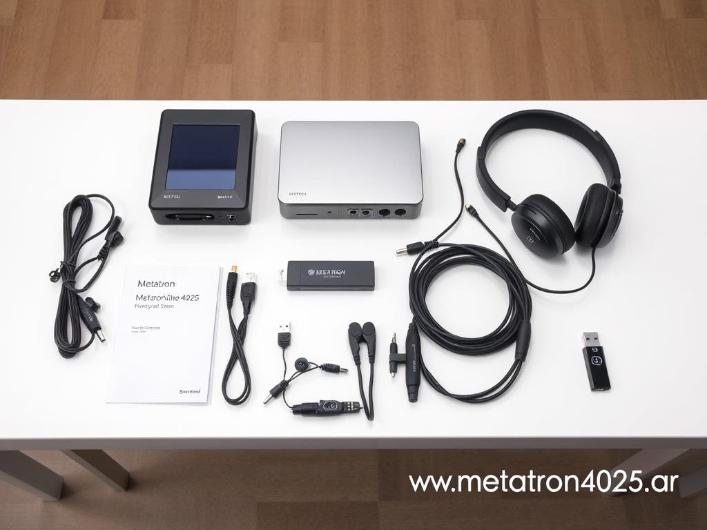 Componentes técnicos del sistema Metatron Hunter 4025 NLS