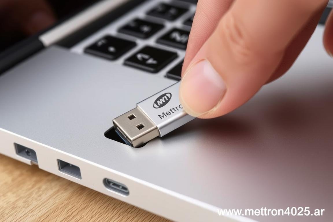 Conexión del USB dongle del Metatron Hunter 4025 NLS