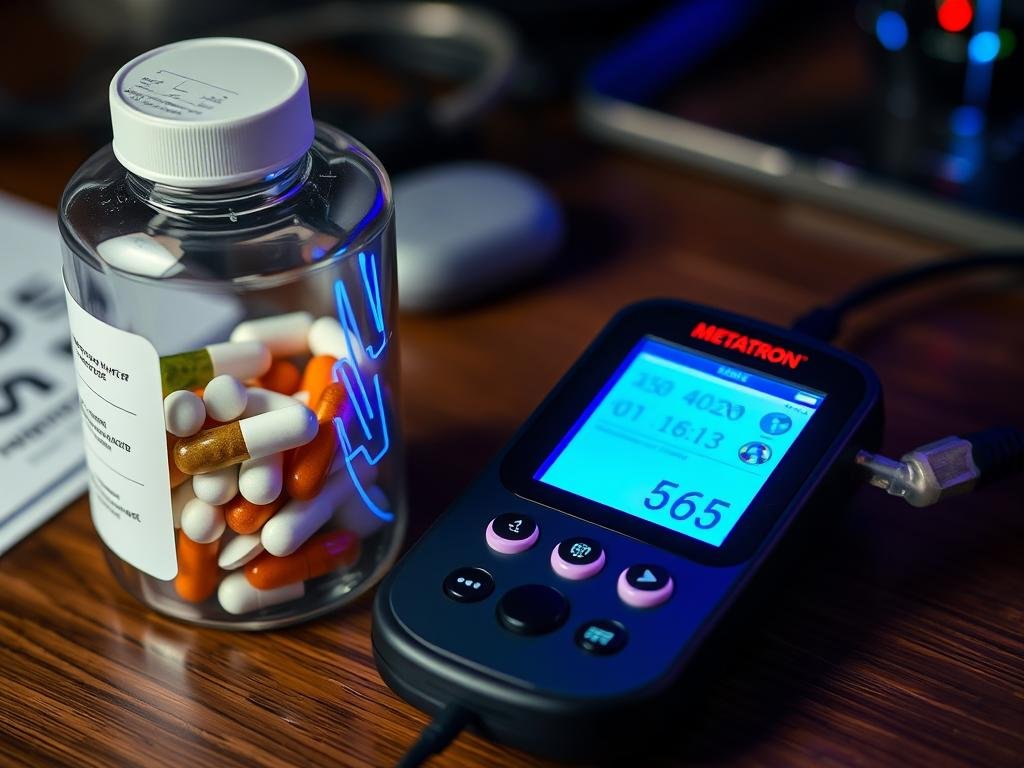 Copa de testeo de medicamentos del Metatron Hunter 4025 NLS