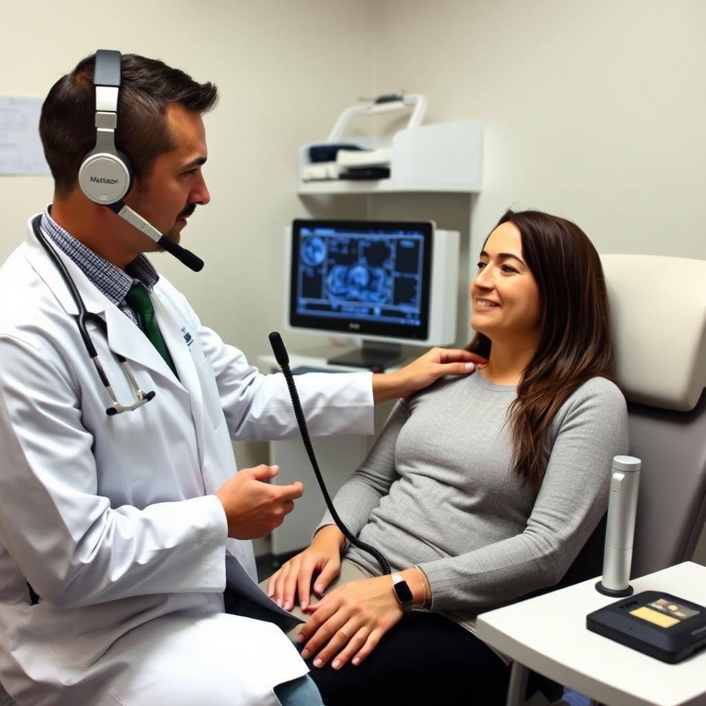 Demostración de diagnóstico no invasivo con Metatron Hunter 4025