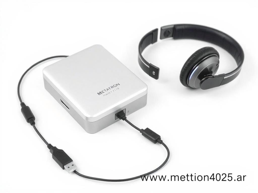 Dispositivo Metatron Hunter 4025 NLS con sus componentes principales