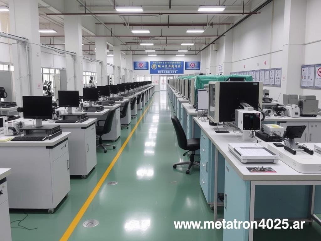 Instalaciones de fabricación de MAIKONG para Metatron Hunter 4025