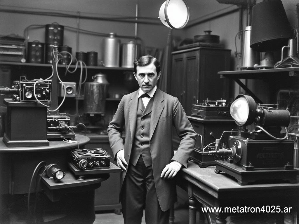 Nikola Tesla, pionero en la investigación de frecuencias electromagnéticas