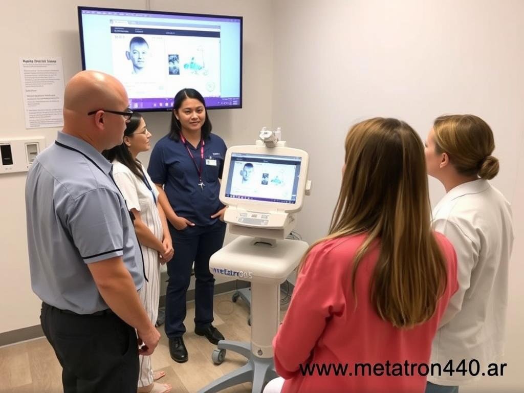 Sesión de capacitación para Metatron 4025 NLS