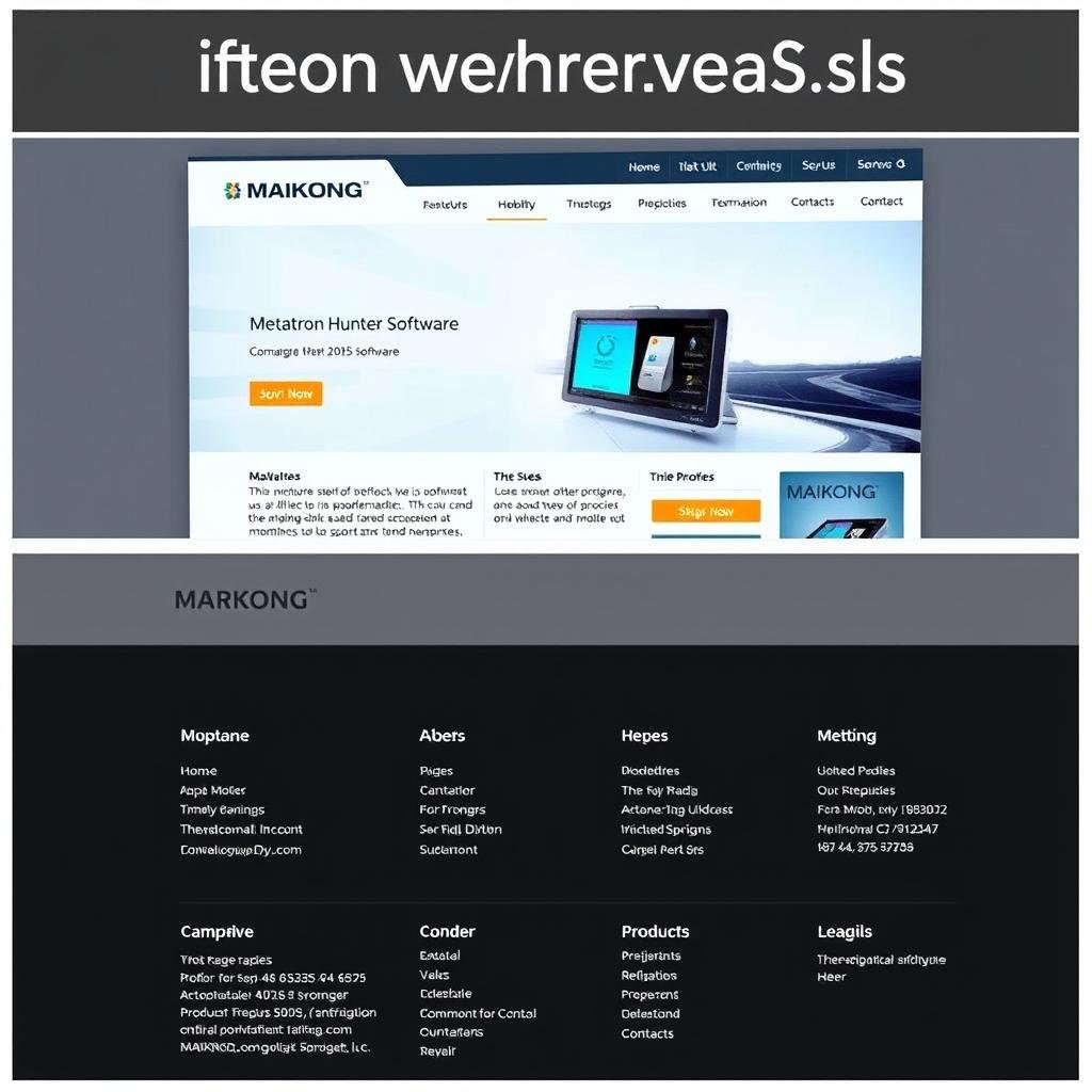 Sitio web oficial para información sobre el software Metatron Hunter 4025