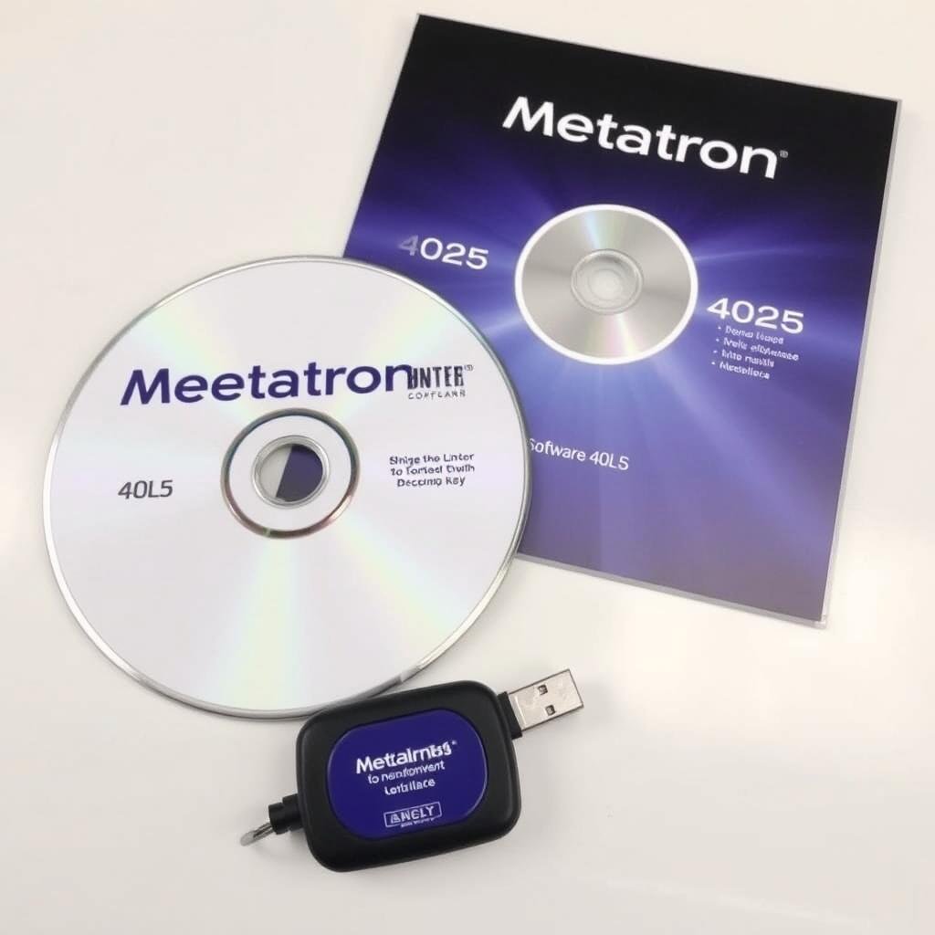 Software y USB dongle del Metatron Hunter 4025 NLS