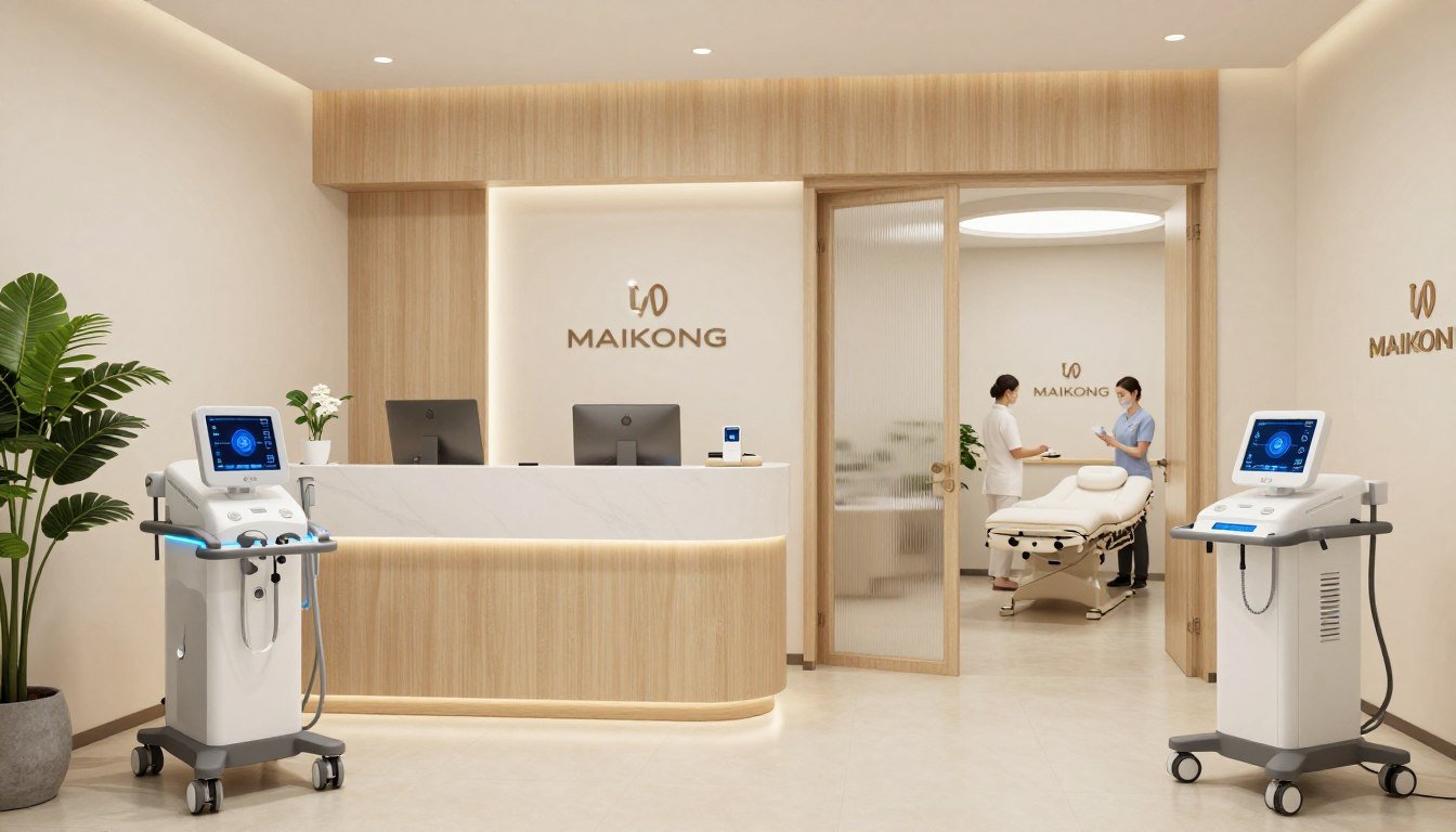 Clínica moderna de medicina alternativa equipada con el sistema Metatron Hunter 4025 NLS