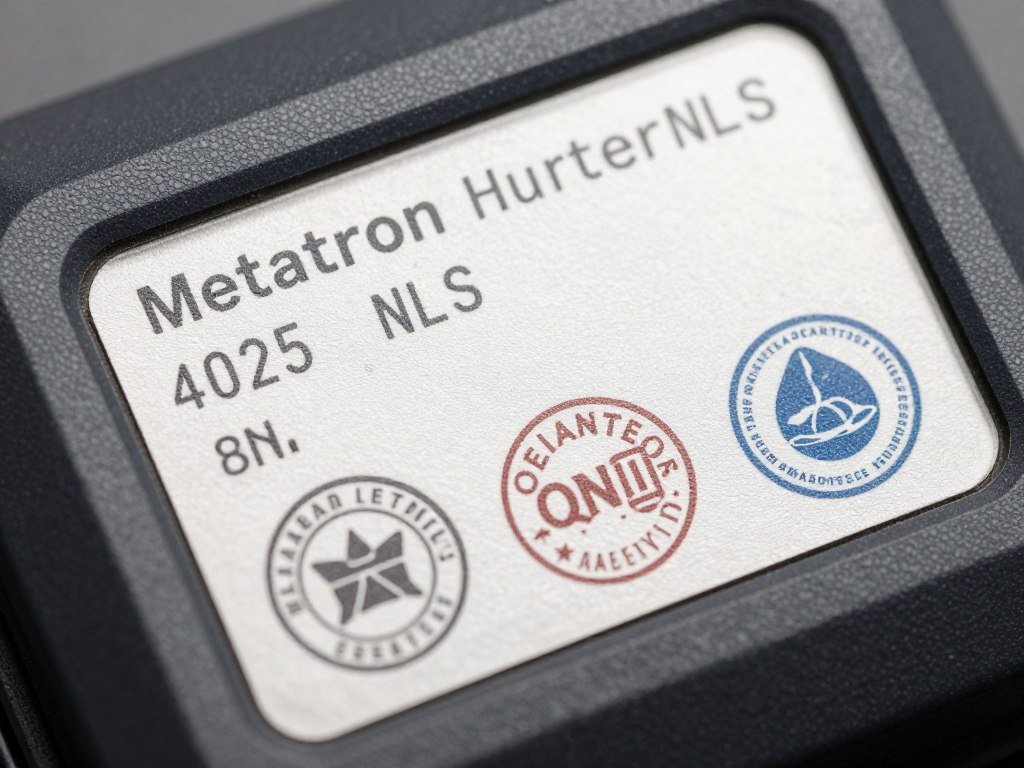 Detalles de autenticidad del Metatron Hunter 4025 NLS original