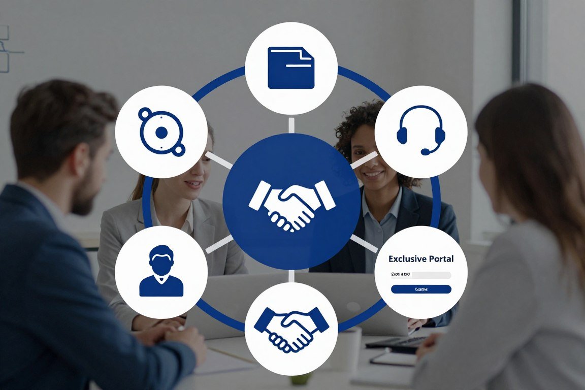 MAIKONG distributor support services illustration