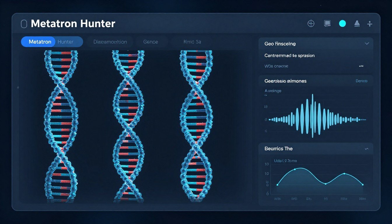 Análisis molecular nivel genoma Metatron Hunter interface Análisis molecular nivel genoma Metatron Hunter interface