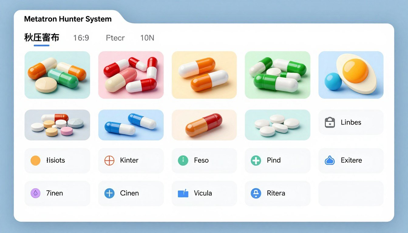 Base de datos digital medicamentos suplementos Metatron Hunter Base de datos digital medicamentos suplementos Metatron Hunter