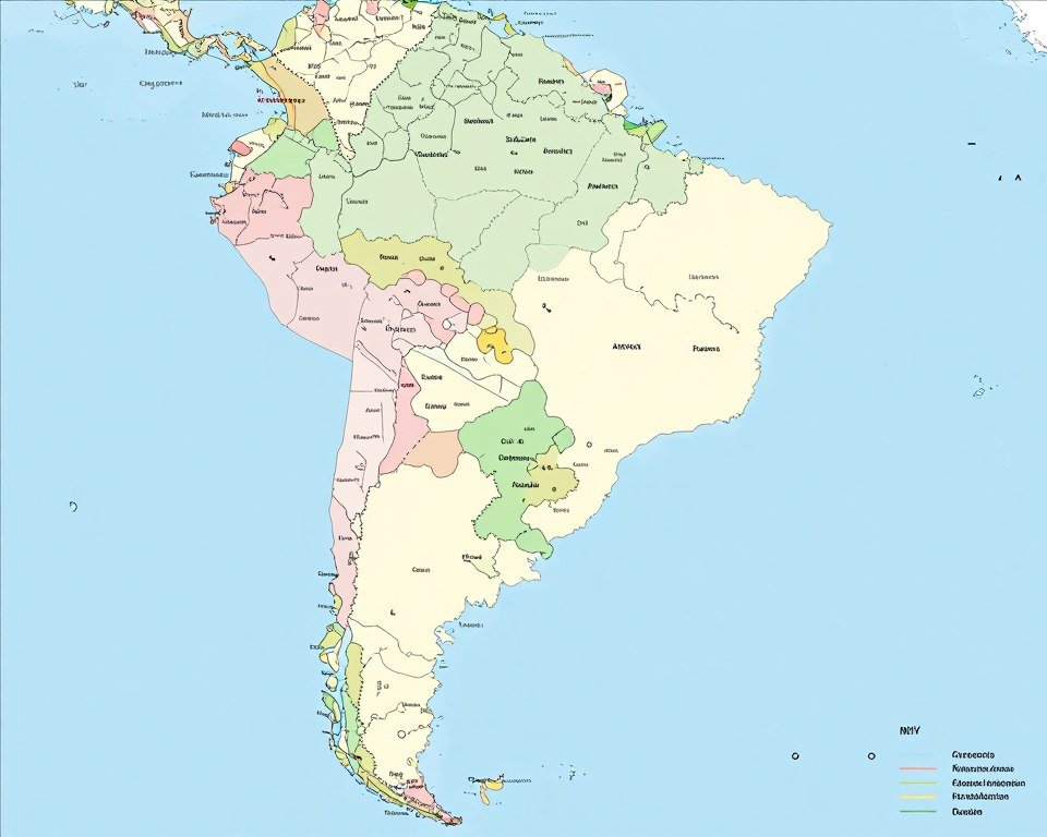 Mapa de Argentina mostrando territorios disponibles para distribución MAIKONG