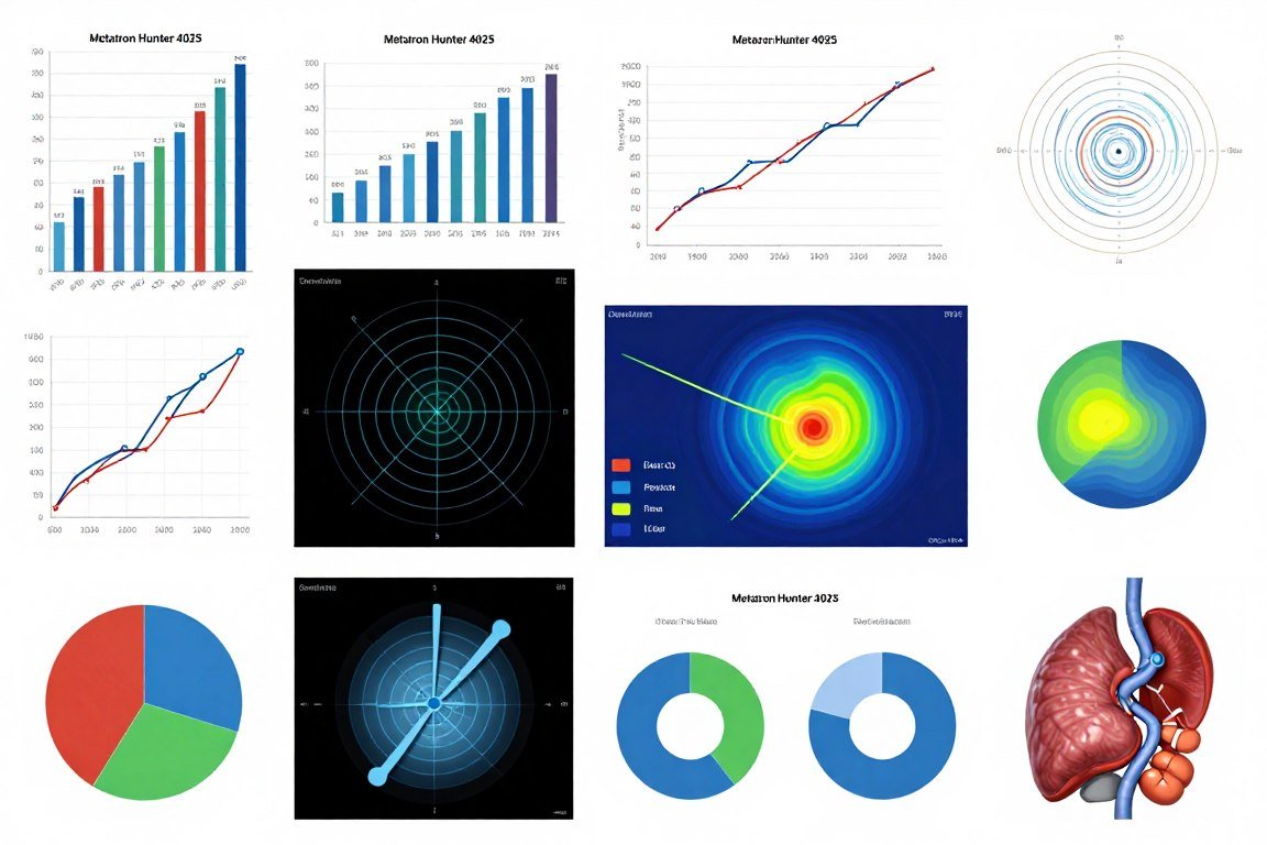 Diferentes tipos de gráficos médicos disponibles en el sistema