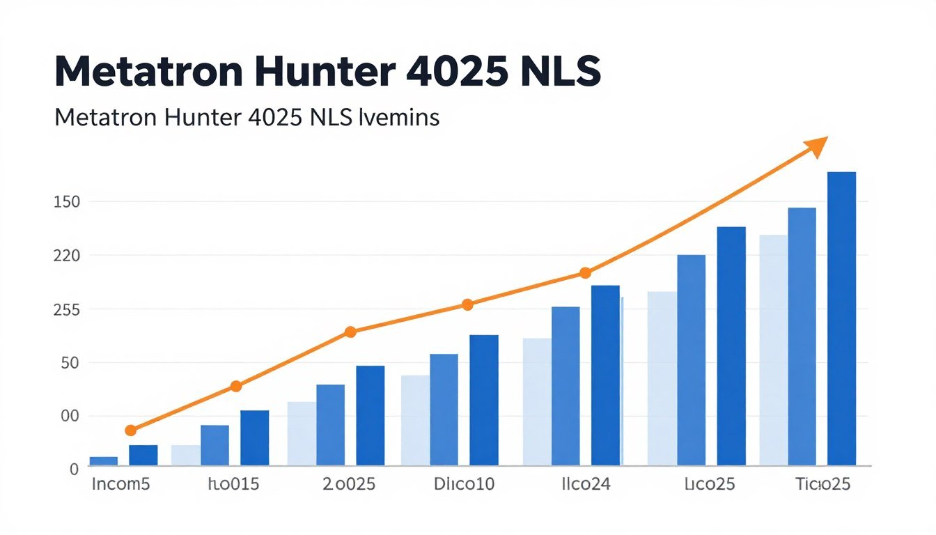 Gráfico mostrando retorno de inversión del Metatron Hunter 4025 en consultorio profesional Gráfico mostrando retorno de inversión del Metatron Hunter 4025 en consultorio profesional