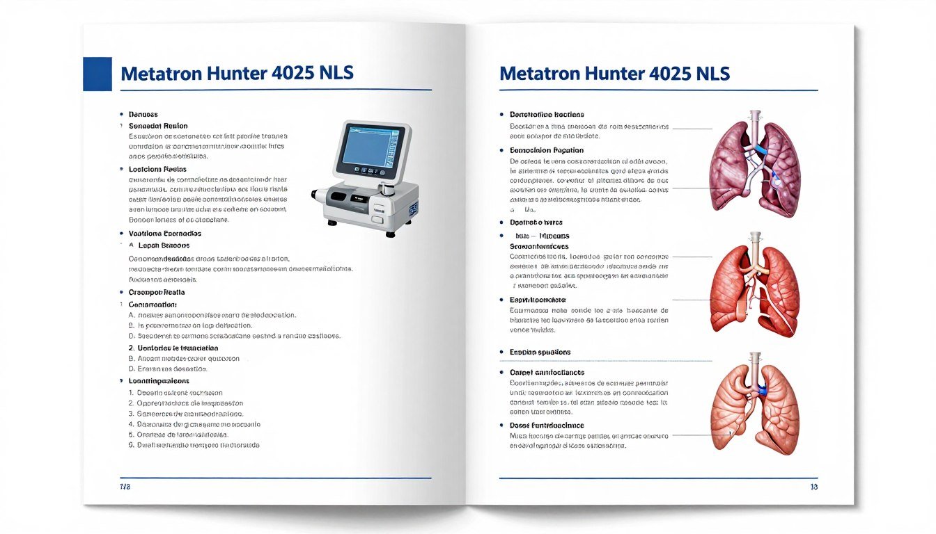 Manual de usuario del Metatron Hunter 4025 NLS en español Manual de usuario del Metatron Hunter 4025 NLS en español